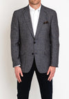 Carl Gross Theo Blazer, Navy & Brown