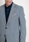 Carl Gross Theo Birdeye Pattern Blazer, Blue