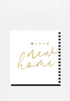 The Home Studio Gold Calligraphy “New Home” Greetings Card