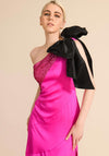 Sister By Caroline Kilkenny Kennedy Sequin Satin Maxi Dress, Pink