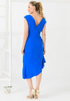 Caroline Kilkenny Sandra Asymmetric Dress, Blue