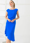 Caroline Kilkenny Sandra Asymmetric Dress, Blue