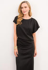 Caroline Kilkenny Ruth Asymmetric Dress, Black