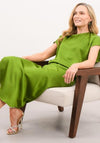 Caroline Kilkenny Ruth Asymmetric Dress, Green