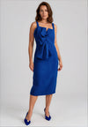 Coco Doll Rico Ruffle Knot Dress, Royal