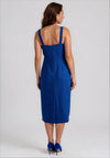 Coco Doll Rico Ruffle Knot Dress, Royal