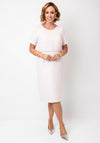 Cassandra Alta Pencil Dress and Jacket, Light Pink