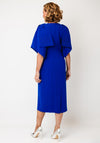 Cassandra Melody Bow Shoulder Pencil Dress, Blue