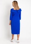 Cassandra Bardot Neckline Pencil Midi Dress, Royal Blue