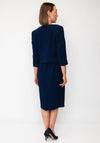 Cassandra Alta Pencil Dress and Jacket, Navy