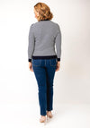 Castle Of Ireland Knit Zip Through Cardigan, Navy