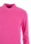 Castle of Ireland Embellished V Neck Jumper, Pink