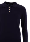 Castle of Ireland Embellished Sweater, Navy