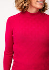 Castle of Ireland Embroidered Jumper, Pink