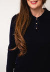 Castle of Ireland Embellished Jumper, Navy
