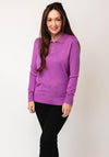 Castle of Ireland Embellished Jumper, Purple