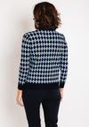 Castle of Ireland Diamond Print Cardigan, Night Sky