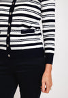 Castle of Ireland Striped Cardigan, Night Sky