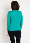 Castle Of Ireland Ribbed Cardigan, Spring Leaf