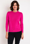 Castle of Ireland Embellished Round Neck Sweater, Antique Rose