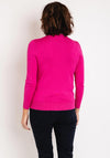 Castle of Ireland Embellished Round Neck Sweater, Antique Rose