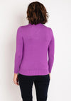 Castle of Ireland Diamante Flat Collar Sweater, Aster