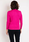 Castle of Ireland Embroidered Rhinestone Cardigan, Antique Rose