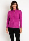 Castle Of Ireland Embossed Diamond Print Jacket, Rose Parfait