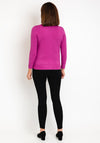 Castle Of Ireland Embossed Diamond Print Jacket, Rose Parfait