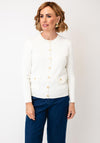Castle Of Ireland Embellished Jacket, Cream