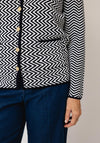 Castle Of Ireland Patterned Embellished Jacket, Navy