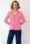 Castle Of Ireland Patterned Embellished Jacket, Pink