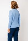 Castle Of Ireland Textured Button Up Cardigan, Blue