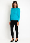 Castle Of Ireland Triangle Printed Knit Sweater, Laurel
