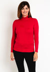 Castle Of Ireland Embroidered Diamante Sweater, Sangria