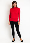 Castle Of Ireland Embroidered Diamante Sweater, Sangria