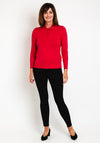 Castle Of Ireland Scallop Collar Sweater, Sangria