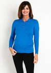 Castle Of Ireland Diamante Flat Collar Sweater, Sea Spirit