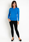 Castle Of Ireland Diamante Flat Collar Sweater, Sea Spirit