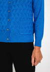 Castle Of Ireland Triangle Printed Cardigan, Sea Spirit