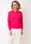 Castle Of Ireland Knitted Button Up Cardigan, Pink
