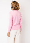 Castle Of Ireland Knitted Button Up Cardigan, Pink