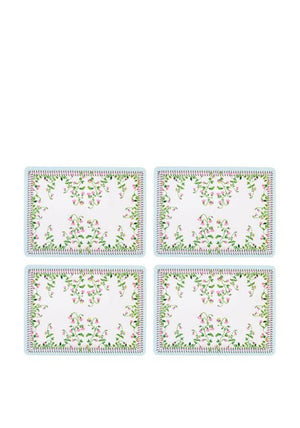 Cath Kidston Twin Flower Print Placemats, Set of 4