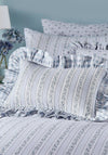 Cath Kidston Ticking Stripe Duvet Cover Set, Blue
