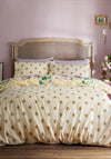 Bridgerton by Catherine Lansfield Wisteria Bouquet Duvet Cover Set, Yellow