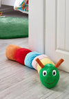 Catherine Lansfield Charlee the Caterpillar 3D Cushion, Bright Multi