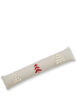 Catherine Lansfield Tufted Christmas Tree Draught Excluder, Cream