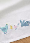 Catherine Lansfield Cottage Friends Table Runner 33 x 220cm, Cream