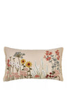 Catherine Lansfield Countryside Floral Cushion, Beige