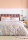 Catherine Lansfield Darcy Floral Duvet Cover, Pink